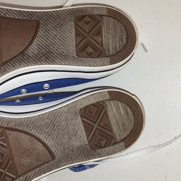 Converse Chunk Taylor high top blue   size mens 11 women 13 - Picture 12 of 16